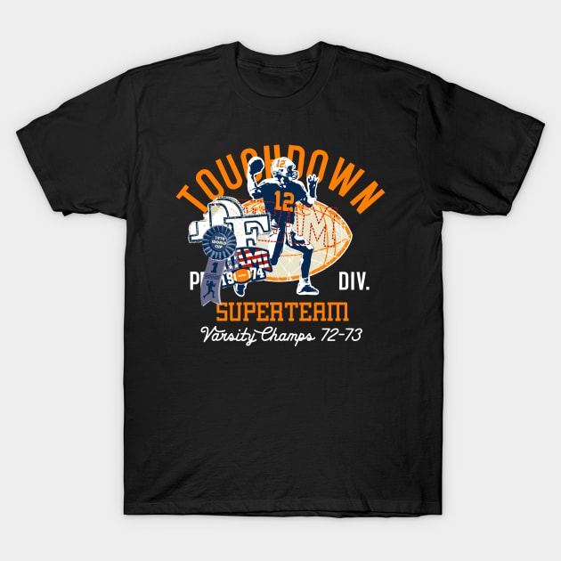 super bowl 50, American Football T-Shirt by TulipDesigns